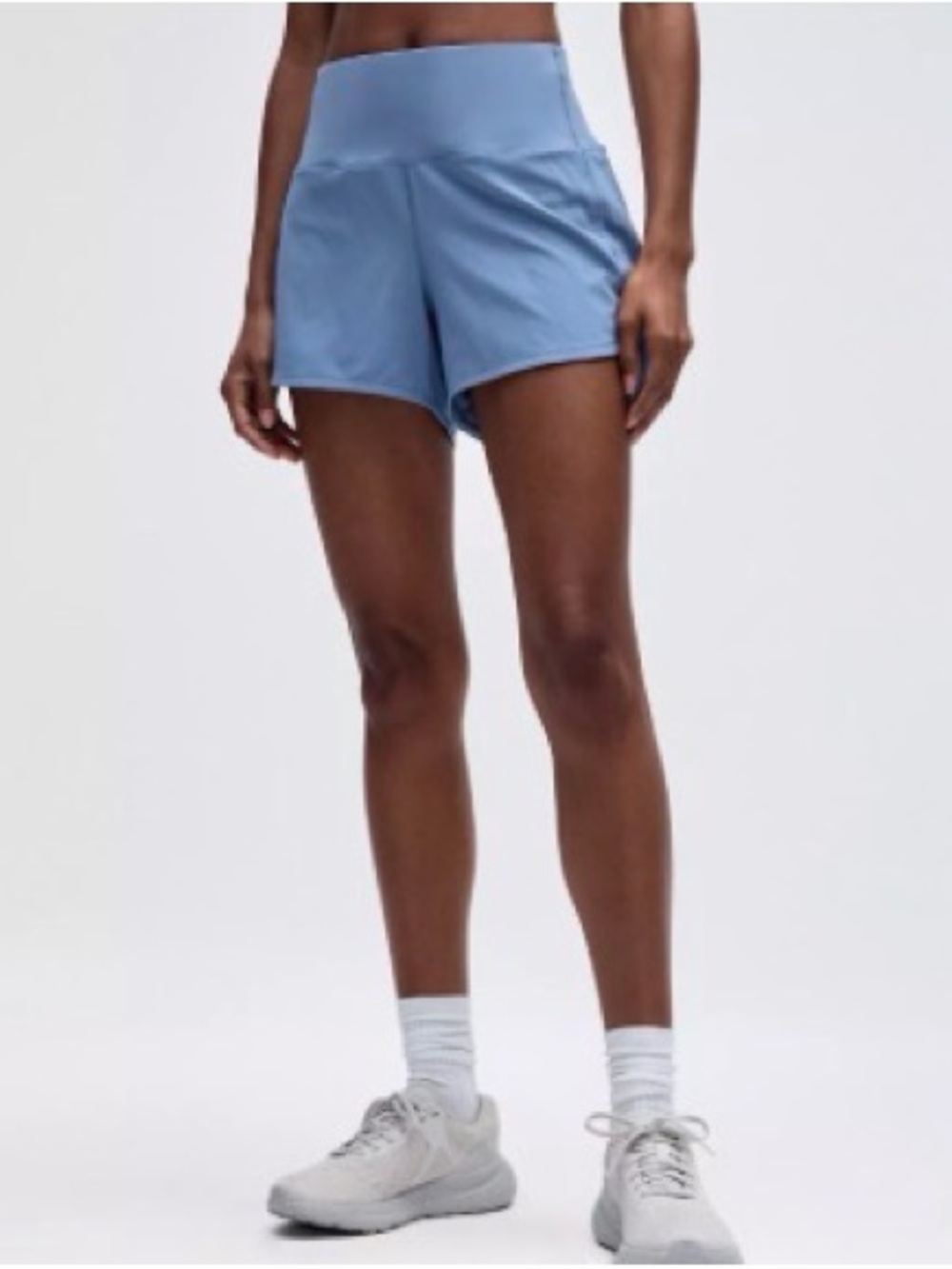 Lululemon Speed Up High-Rise Lined Short 4" in Oasis Blue size 10
